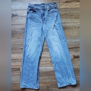 Old Navy Extra-High Rise Sky-Hi Wide Leg Jeans